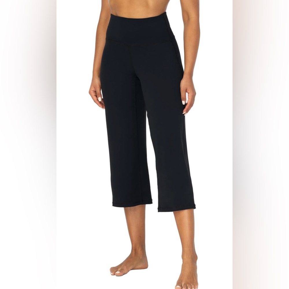 NIP Sunzel Yoga Pants Straight Wide Leg‎ High Waist Lounge Pants - women’…